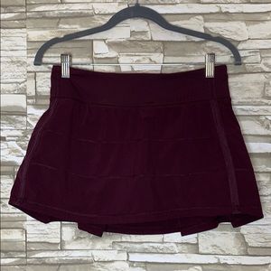 NWT Pace Rival Skirt II Royal Plum/Hot Pink Size 6